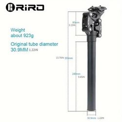 TEMU Riro Universal Aluminum Alloy Seatpost - Mtb & Absorber Stainless Steel , And -reducing