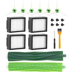 Pièces de Rechange pour iRobot Roomba i7 i7+ i3 i3+ i4 i4+ i6 i6+ j7 j7+ i8 i8+ E5 E6 Aspirateur,