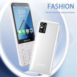UNIWA DOOV R17 Pro 4G Smart Touch Screen 3.54 Inch 4GB RAM+64GB ROM Keypad Mobile Phone Android 13 2300mAh Whatsapp