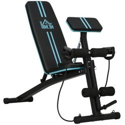 TEMU Foldable Adjustable Weight Bench, Strength, Training Sit Up , Incline/