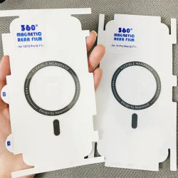 1/3/5Pcs Magnetic Matte Full Wrap TPU Back Film Screen Protector For Magsafe iPhone 16 15 14 13 Pro Max Plus Mini Full Back Film