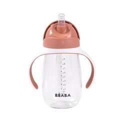 Beaba Straw Sippy Cup - Terracotta