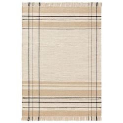 Tappeto di lana beige 160x230