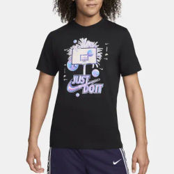 Nike Official Authentic 2024 New Men's Casual Colorful Print Basketball T-Shirt FV8411-010