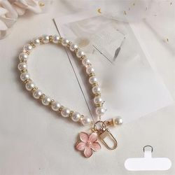 TEMU Stylish Women' Phone Lanyard, Cherry Pendant Accessory
