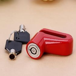 TEMU Portable Bicycle Anti-theft Wheel Brake Lock Bicycle Accessories M365 Scooter Motorcycle Disc Brake Lock Security Protection