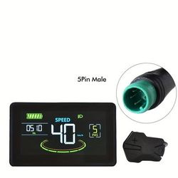 TEMU H6c Electric Bicycle Lcd Display Lcd Screen Electric Bicycle Electric Lcd Screen Uart 2 Bicycle Electric Bicycle Display Screen No. 2