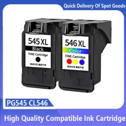 PG545 CL546 Compatible 545XL 546XL 545 XL 546 XL Ink Cartridge for Canon PG545 CL546 Pixma IP2800 MG2550 MG3050 MX495 Printer