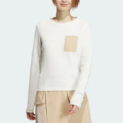 Adidas Official Genuine New Women's Sporty Casual Round Neck Hoodie JE8580