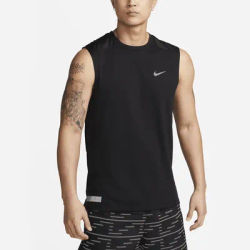 Nike Official Summer Running Training Breathable T-shirt Men's Sports Vest DX0852-010