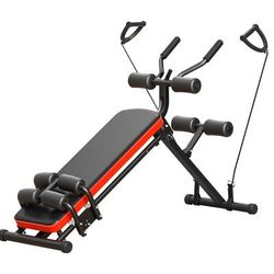 TEMU Adjustable Abdominal Exercise Bench, Foldable Bench For Abdominal Workouts, Full- Equipment That Can Thighs, And Sit-ups.
