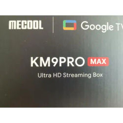 2025 MECOOL KM9 PRO MAX 2GB 32 GB Realtek1325-B Android tv 12.0 Google Certified dolby audio smart TV Box 4K Voice 2T2R BT5.0