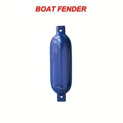 TEMU Marine Yacht Fenders - Durable Pvc Boat Bumpers With High-visibility Red & , Circular & Rectangular Shapes For Docking Protection, Bumper For Boat, Punctureresistant Cover