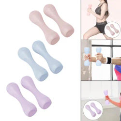 Adjustable Dumbbells Set of 2 for Home 1kg 1.5kg 2kg Non Slip Workout Equipment Small Dumbbells Set for Women Kids Hand Weights
