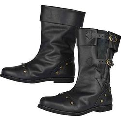 Medievale Rinascimento Scarpe Stivali al ginocchio Stivali jazz piatti Costume Per uomo Celtico Costumi da pirata Halloween Mascherata Performance LARP Fiera Rinascimentale Adulti Scarpe