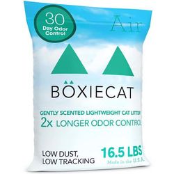 Boxiecat Air Gently Scented Lightweight Clumping Cat Litter, 16.5 lbs.