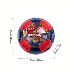 TEMU -man Pvc Soccer Ball - Red & , Outdoor Sports Beach Ball For , Durable Indoor/outdoor Play Ball|dynamic Visual Effect|quality , Football Accessorie