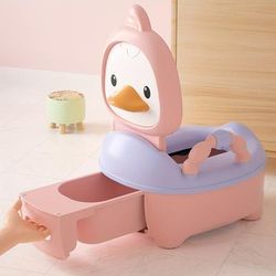 TEMU In Stock Children's Toilet Seat Boys And Girls Baby Kids Infant Special Simulation Toilet Seat Manufacturer Wholesale