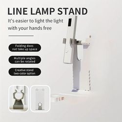 TEMU 2-in-1 Led Nail Lamp With Gel Stand - Usb Rechargeable Portable Glitter Curing Light For Gel Nails And Toenails, Includes Lcd Display, Lithium Battery, Nail Dryer