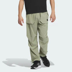 Adidas Official Genuine 2024 New Men's Woven Loose Fit Sport Casual Pants JI8662