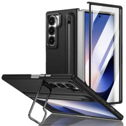 For Samsung Galaxy Z Fold 7 6 5 4 3 Metal Lens Holder Phone Case Screen Glass Film S Pen Slot