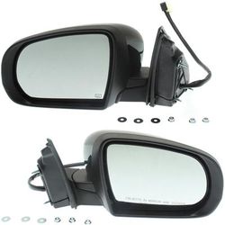 JC Whitney Mirror Paintable, Driver & Passenger Side, 1-year limited warranty SET-JJP75ER-S