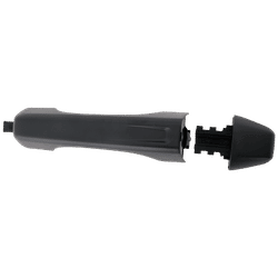 JC Whitney Exterior Door Handle Metal Black, Front or Rear, Driver Passenger Side, 1-year unlimited-mileage warranty GJ46250011