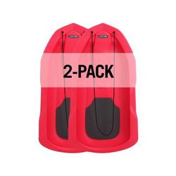 Lifetime Products 48in Premium Snow Sled 2 Pack Red 91181