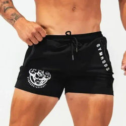 Sports Shorts Men Leisure Shorts Gym Workout training shorts Bodybuilding Joggers Summer Fitness