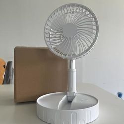 TEMU Telescopic Fan Usb Up After Charging, Suitable For Use In Outdoor Offices