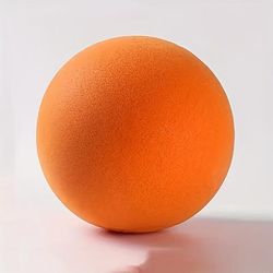 TEMU Network Silent Bounce Sponge Ball No-noise Indoor Basketball & Football Training Equipment | Diameter 18cm/7.09 Inches Foam Balls For | Halloween, Christmas & Thanksgiving Gift