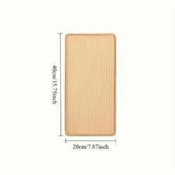 TEMU 1 Sturdy Sisal Cat Scratching Board - Clutter-free, Sofa-safe Design For Exercise And Rest - For , 's Gift, And A Few Extra Protective Sofas At Hom