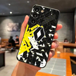 French Car R-Renault Logo Phone Case For Samsung S25 Ultra S24 S23 S22 S21 S20 Plus Fe Galaxy A54