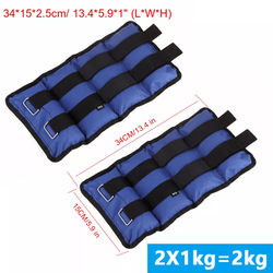 TEMU Adjustable Ankle And Wrist Weights – Strap- Gear For Cardio, Running, Strength Workouts – Boost , Burn – Leg Weights For Gym Or
