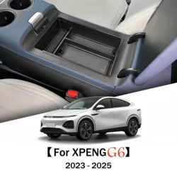 For Xpeng G6 Center Console Organizer Armrest Storage Box Lower storage box Interior G6 Stowing Tidying Accessories