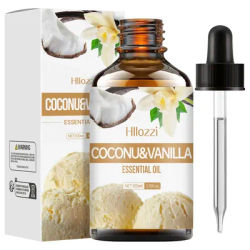 30ml/60ml/100ml Coconut Vanilla Skin Care Essential Oil Plant Extract Essential Oil for Body Care