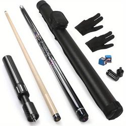 TEMU British Billiards Pool Cues Extension Professional Telescopic Stretch Snooker Rod Supplies Accessories