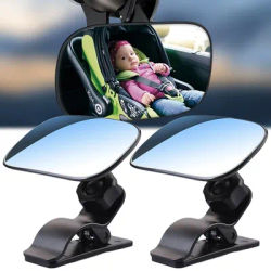 Miroir de voiture pour bébé, 1 pièce, vue de sécurité, miroir de siège arrière pour bébé, soins pour nourrissons, carré de sécurité, accessoires de moniteur pour enfants