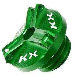 TEMU Cover For The Oil Filter Cup Plug Of Logo Engine, Compatible With Kawasaki Kx65, Kx80, Kx85, Kx125, And /f.