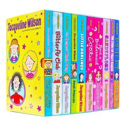TEMU Jacqueline Wilson 10 Books Collection Set Double Act Candyfloss Cookie Little Darlings Best The Butterfly Club And More