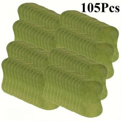 TEMU 105 Green Self-adhesive Heat Patches, Suitable For Shoulders, Neck, Back, And Hands – No Power Needed, 3x5 Inches Reusable Body Patches, Shoulder-specific | Soft