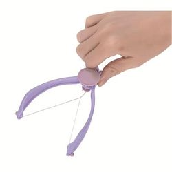 TEMU Portable, 1pc Pain-free Facial Hair Remover, Waxing Tool For Cheeks, Eyebrows, And Chin, Low Allergenic, Non-waterproof Diy Beauty Tool For Women