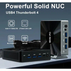 Intel 13th gen i5 13500H i7 13700H i9 13900H Mini PC HD DP Type-C AX210 WiFi6 Bluetooth5.2 2*LAN Desktop Office Computer 2xDDR4