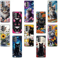 Color Cat Cute Back Cover For DOOGEE Note 59 58 N55 Plus N50s N50 X98 Pro Nothing Phone 3a 2a CMF 1