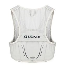 Gilet da corsa Pacchetto d'acqua Gilet di idratazione Manicotti Riflettente Impermeabile Asciugatura Rapida Poliestere per Maratona Escursionismo Jogging
