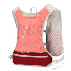 Gilet da corsa Pacchetto d'acqua Gilet di idratazione Manicotti Riflettente Impermeabile Asciugatura Rapida Poliestere per Maratona Escursionismo Jogging