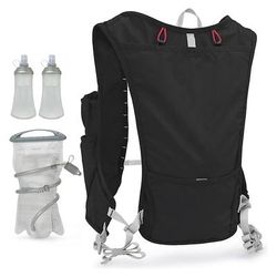 Gilet da corsa Pacchetto d'acqua Gilet di idratazione Manicotti Riflettente Impermeabile Asciugatura Rapida Poliestere per Maratona Escursionismo Jogging