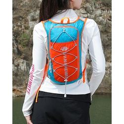 Gilet da corsa Pacchetto d'acqua Gilet di idratazione Manicotti Riflettente Impermeabile Asciugatura Rapida Poliestere per Maratona Escursionismo Jogging
