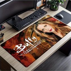 TEMU Extra-large Gaming Mouse Pad - High-quality, Smooth & Comfortable Polyester Surface For Office & Gaming, The Design