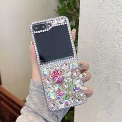 TEMU New Tulip Foldable Phone Case Compatible With Galaxy Z Flip 7 6 5 4 3
